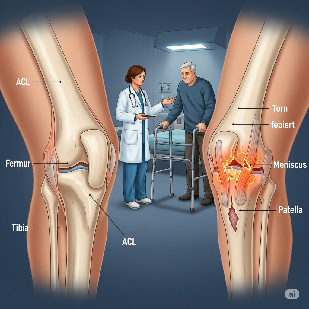 Cedera ACL dan Meniskus