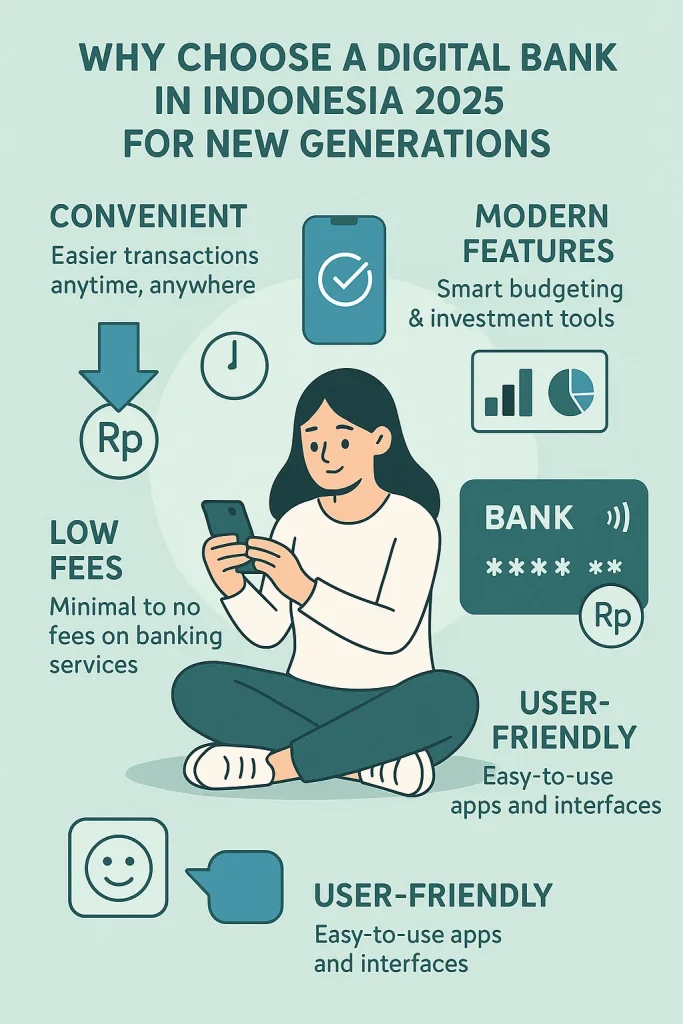 What does digital banking in Indonesia offer for new generations of 2025?