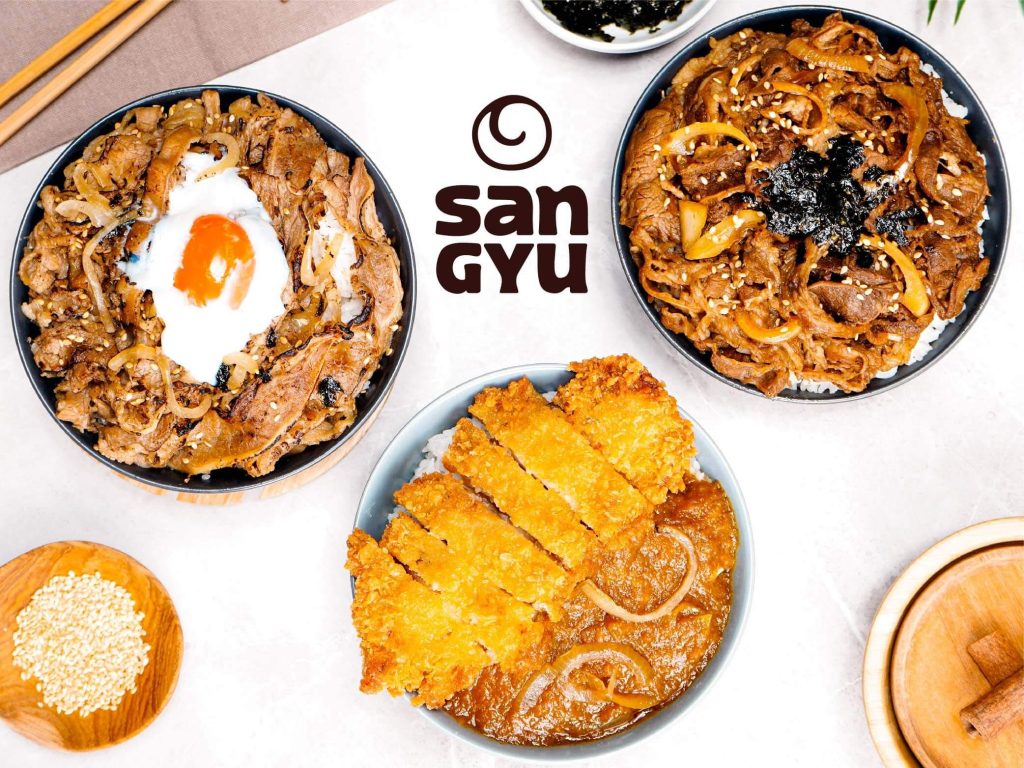 Pilihan menu berbuka puasa sehat San Gyu dan Moon Chicken dari Hangry.