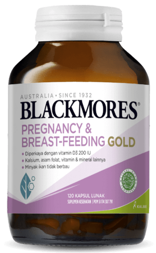Blackmores Pregnancy & Breast-feeding Gold (www.blackmores.co.id)