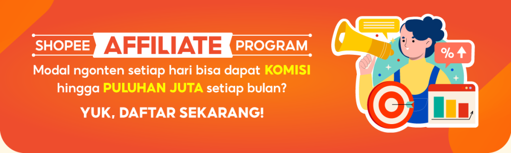 Gambar Iklan Spanduk Digital Shopee Affiliate