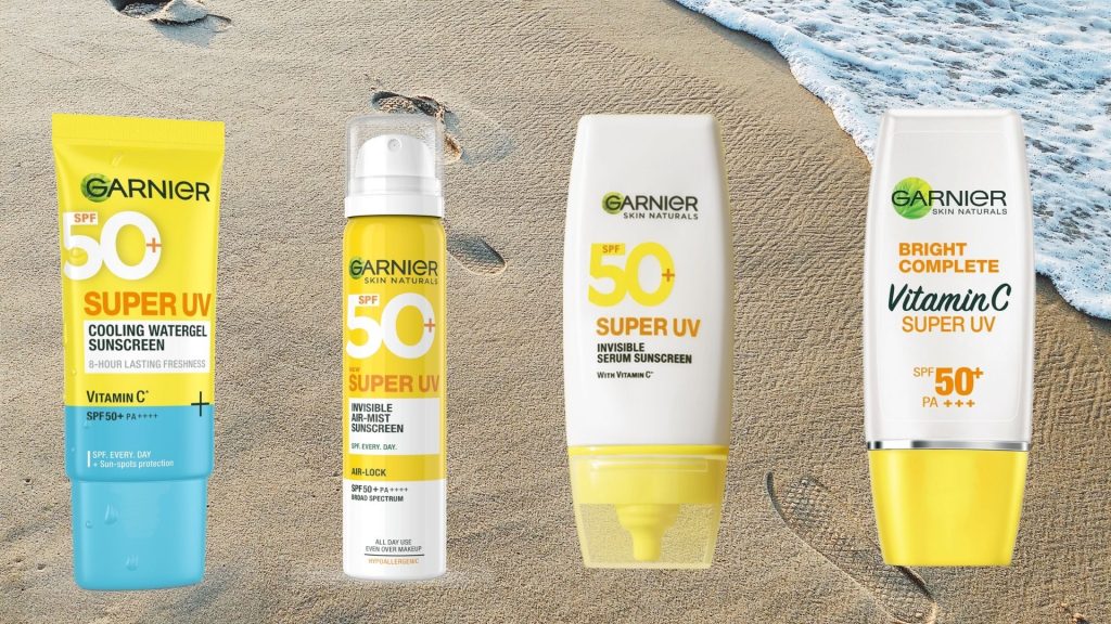jenis jenis sunscreen garnier