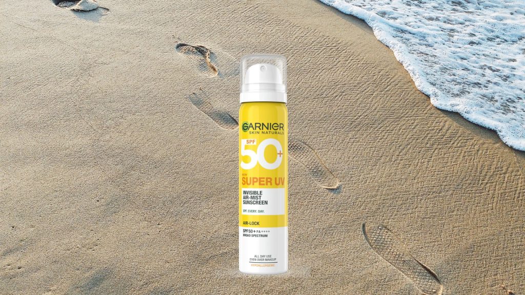 Garnier Sunscreen Bright Complete Invisible Air-Mist Sunscreen SPF 50+ PA++++