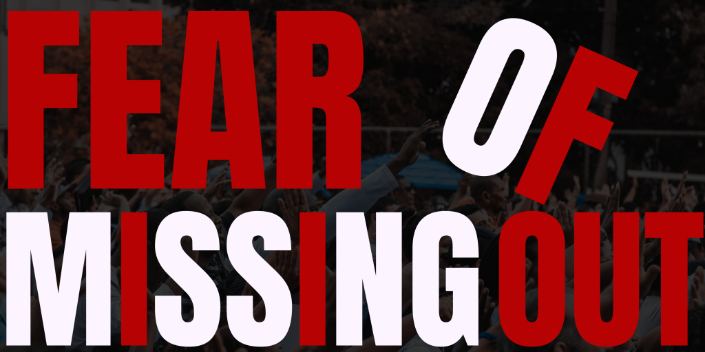 Fear of Missing Out (FOMO) Illustration