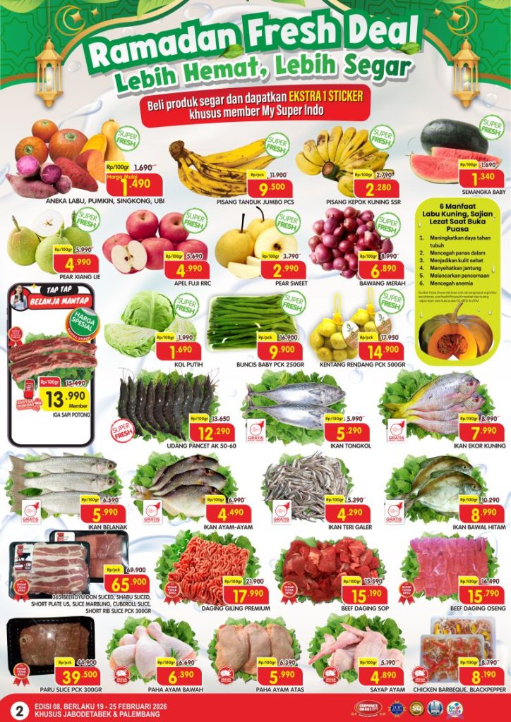 Strategi belanja bulanan di Superindo untuk stok Ramadan