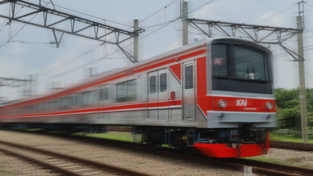 Kereta Listrik menyesuaikan jadwal KRL
