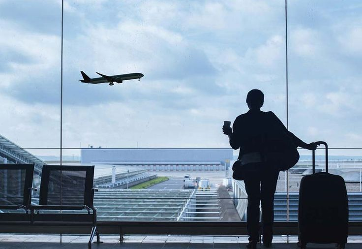 Perjalanan menggunakan pesawat efisien