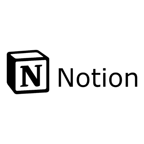 Logo aplikasi Notion yang digunakan dalam tips meningkatkan produktivitas kerja melalui manajemen tugas digital.