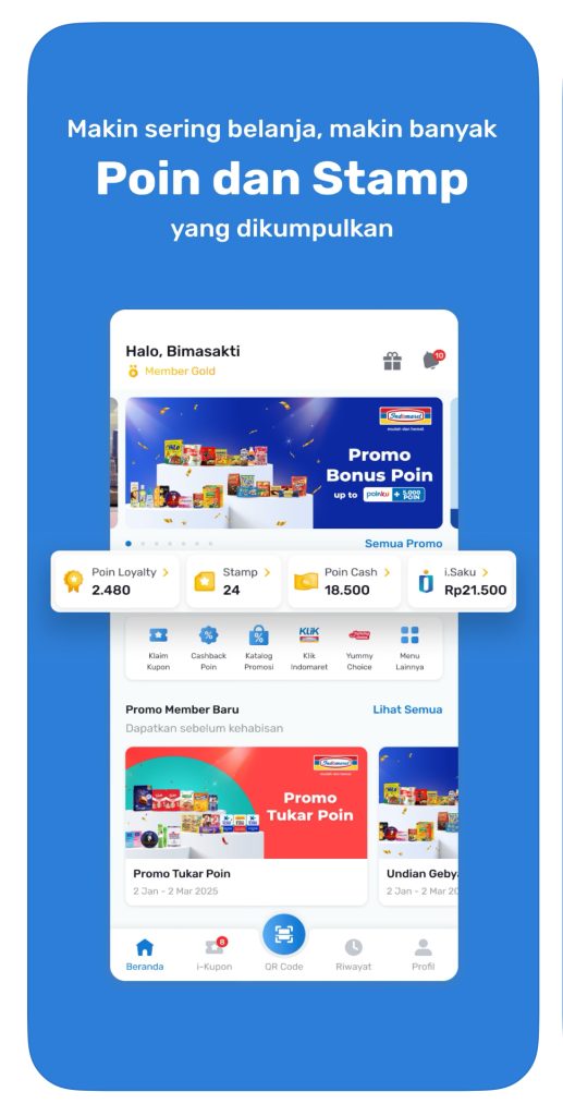 Cara Daftar Member Indomaret