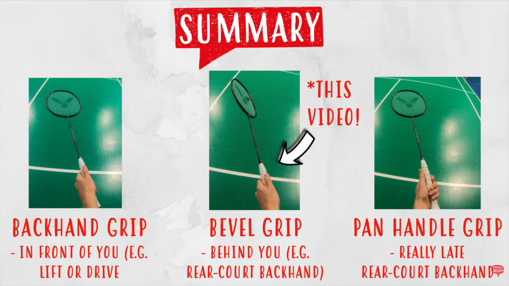 backhand bulu tangkis