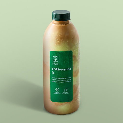 Pandan Latte 1liter Fore
